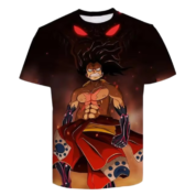 Anime One Piece Snake Man Luffy T-Shirt
