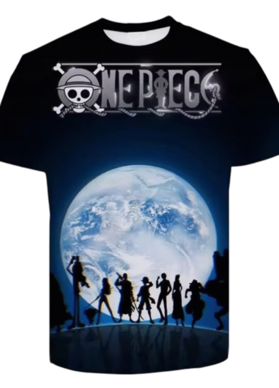 Anime One Piece Silhouette T-Shirt