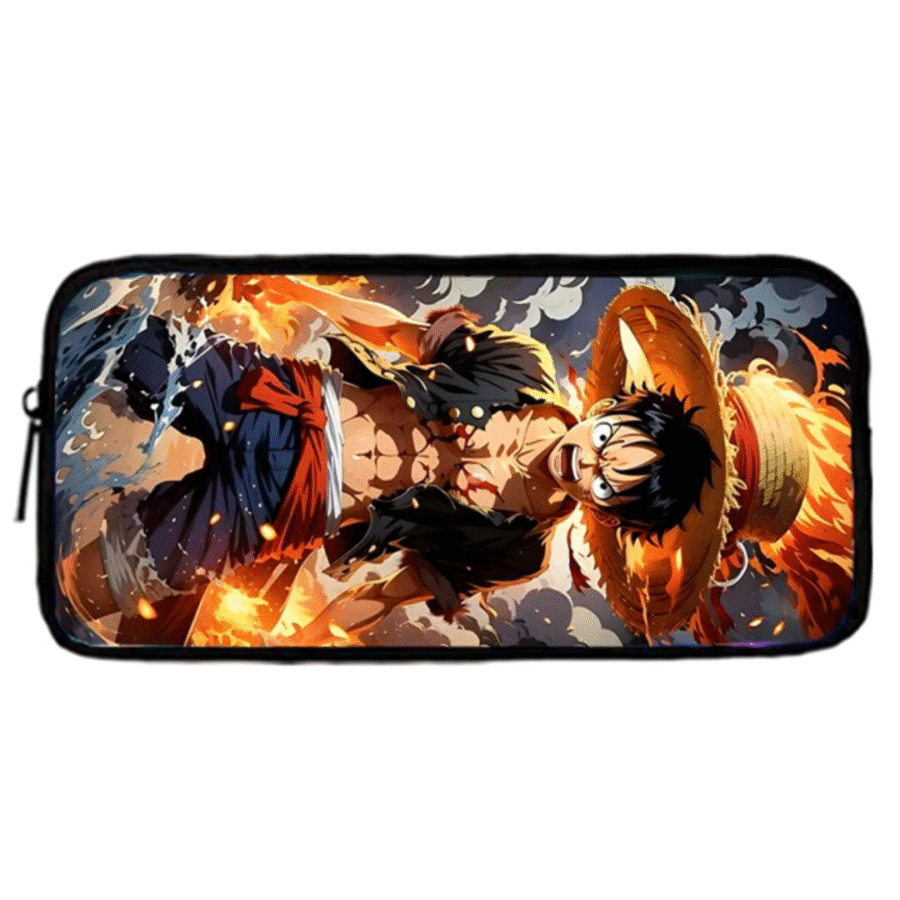 Anime One Piece Monkey D. Luffy Student Pencil Case Anime One Piece Monkey D. Luffy Student Pencil Case