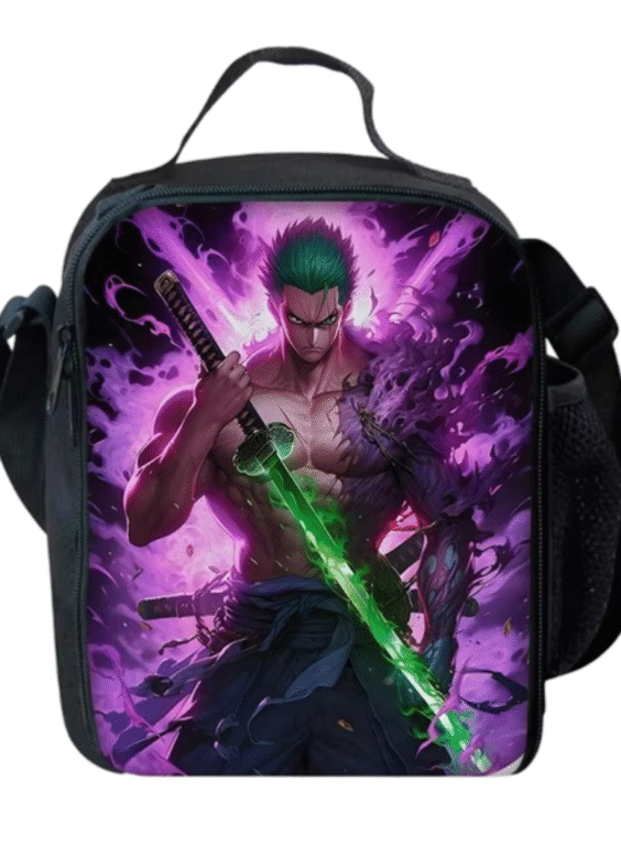 Anime One Piece Roronoa Zoro Lunch Bag