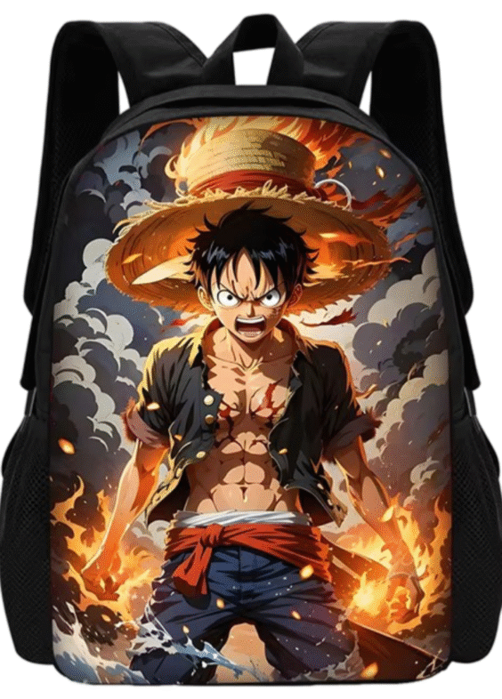 Anime One Piece Monkey D. Luffy 3D Backpack
