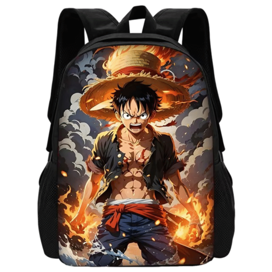 Anime One Piece Monkey D. Luffy 3D Backpack Anime One Piece Monkey D. Luffy 3D Backpack
