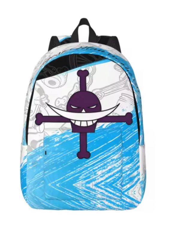 One Piece Anime Whitebeard Pirates Backpack