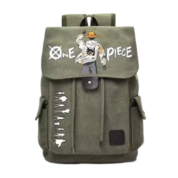 Anime One Piece Monkey D. Luffy Nylon Student School Bag
