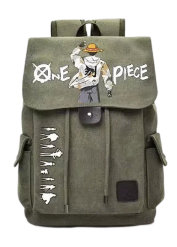 Anime One Piece Monkey D. Luffy Nylon Student School Bag