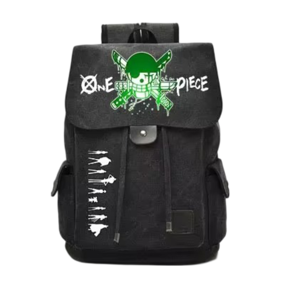 Anime One Piece Zoro Straw Hat Pirate Backpack Anime One Piece Zoro Straw Hat Pirate Backpack