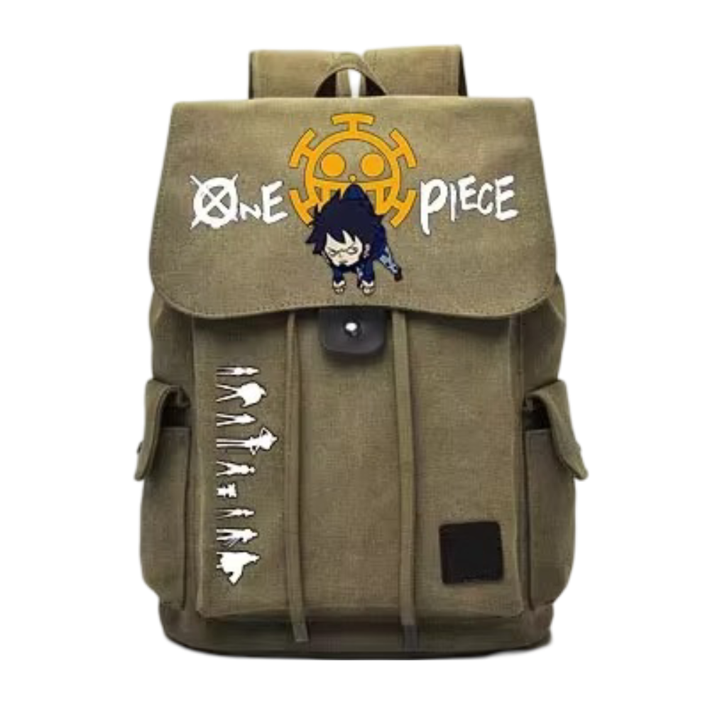 Anime One Piece Trafalgar D. Water Law Student School Bag Anime One Piece Trafalgar D. Water Law Student School Bag