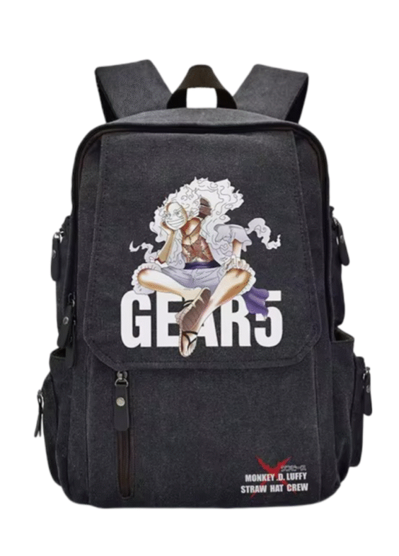 Anime One Piece Monkey D. Luffy Gear 5 Backpack