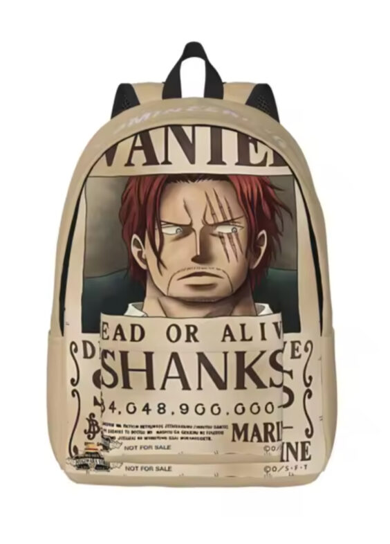 Anime One Piece Dead Or Alive Shanks Backpack