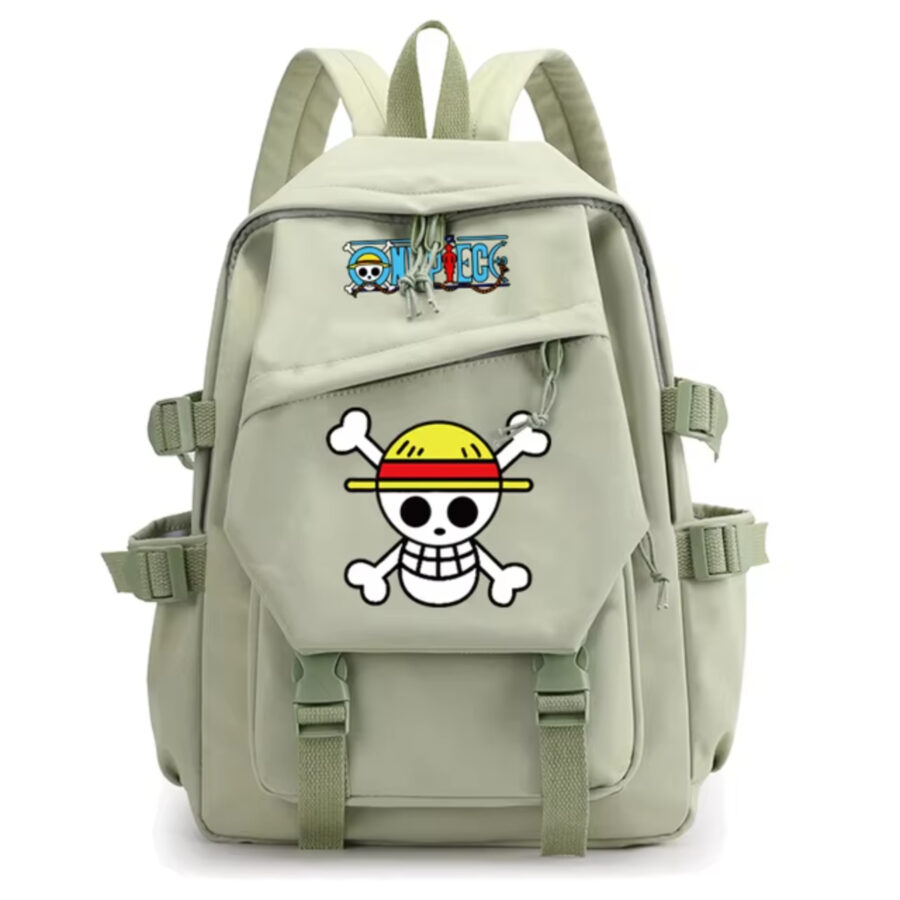 One Piece Anime Straw Hat Crew Skull Backpack One Piece Anime Straw Hat Crew Skull Backpack