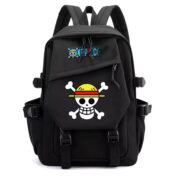 One Piece Anime Straw Hat Crew Skull Backpack