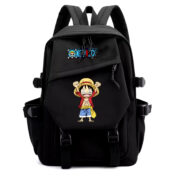Anime One Piece Luffy Printed Backpack