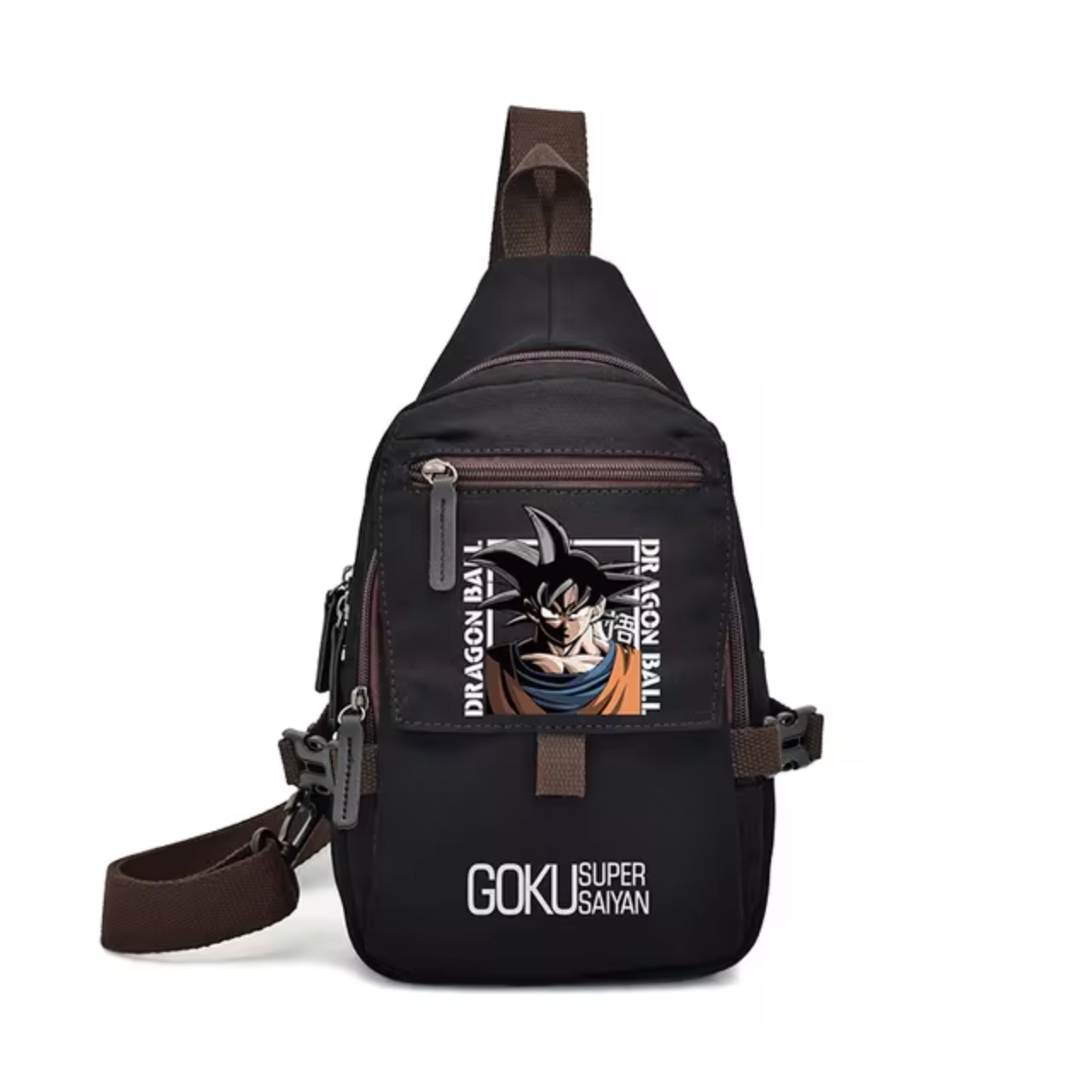 Anime Dragon Ball Goku Super Saiyan Canvas Chest Bag Anime Dragon Ball Goku Super Saiyan Canvas Chest Bag