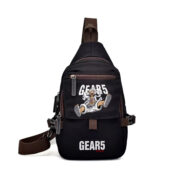 One Piece Anime Monkey D. Luffy Gear 5 Canvas Chest Bag