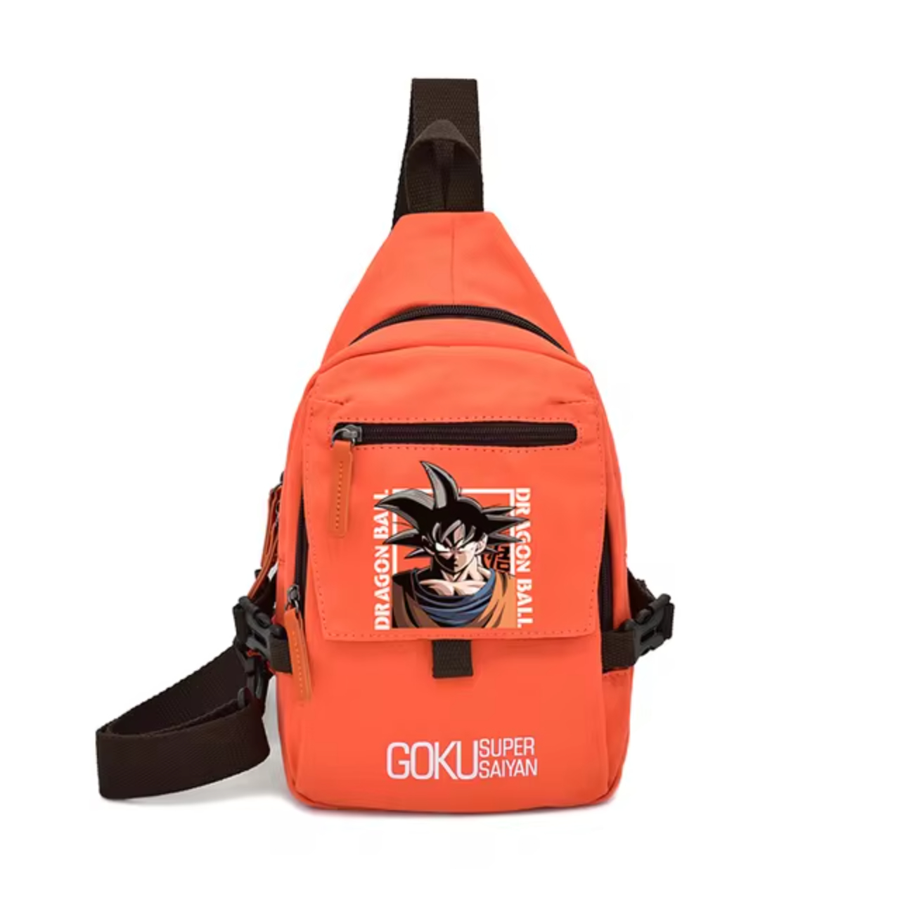 Anime Dragon Ball Goku Super Saiyan Canvas Chest Bag Anime Dragon Ball Goku Super Saiyan Canvas Chest Bag