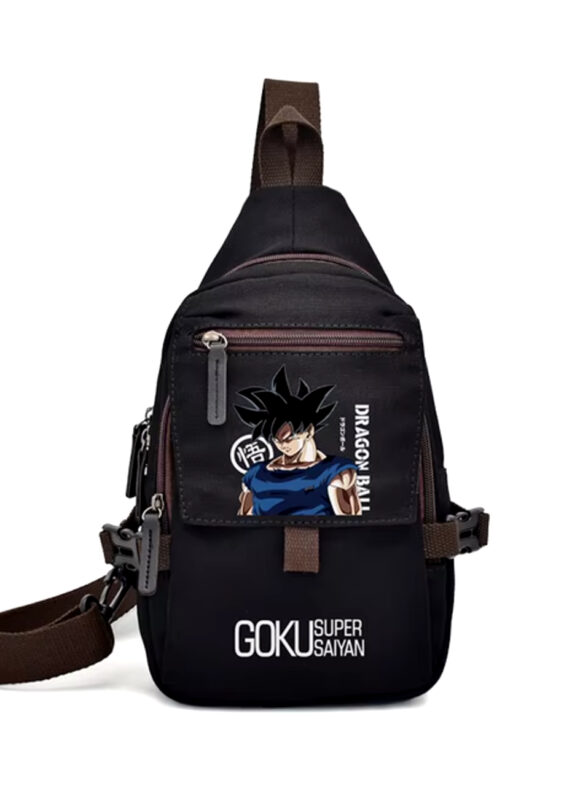 Dragon Ball Anime Goku Super Saiyan Canvas Chest Bag
