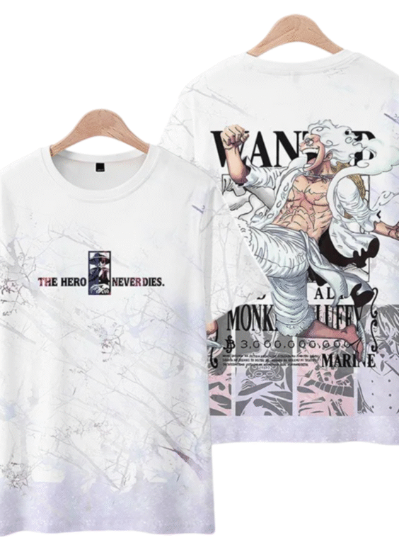 Anime One Piece Luffy Dead Or Alive T-Shirt