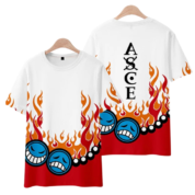 Anime One Piece Portgas D. Ace Casual T-Shirt