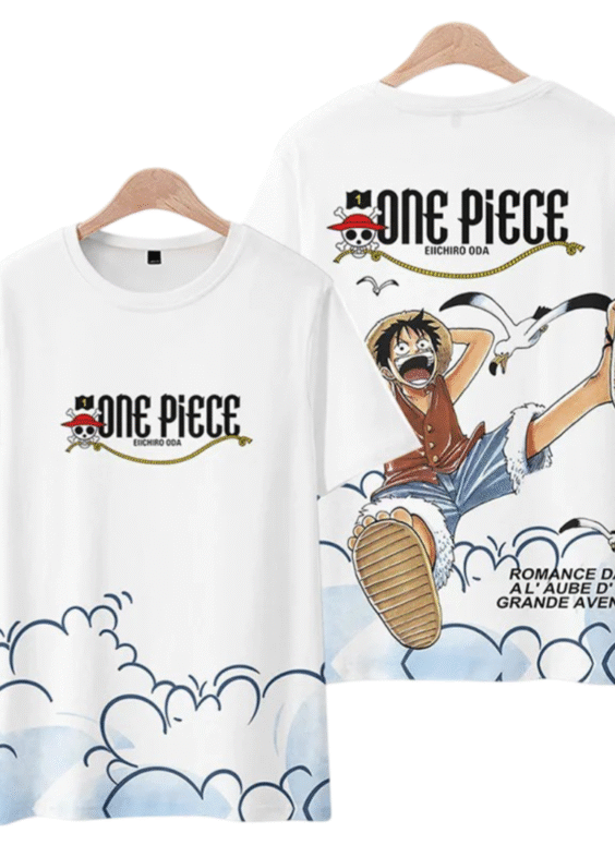 Anime One Piece Romance Dawn Luffy T-Shirt