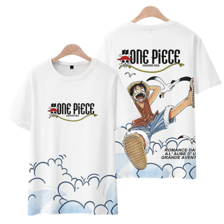 Anime One Piece Romance Dawn Luffy T-Shirt Anime One Piece Romance Dawn Luffy T-Shirt