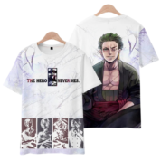 One Piece Roronoa Zoro Short-Sleeve Anime T-Shirt