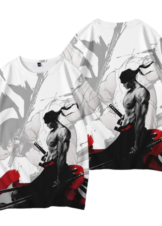 One Piece Anime Roronoa Zoro Short-Sleeve T-Shirt