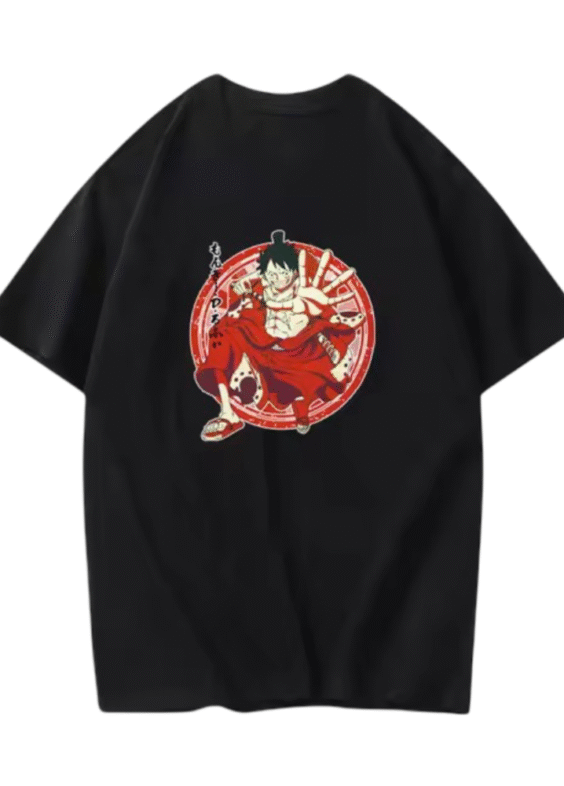 One Piece Monkey D. Luffy Anime Printed T-Shirt