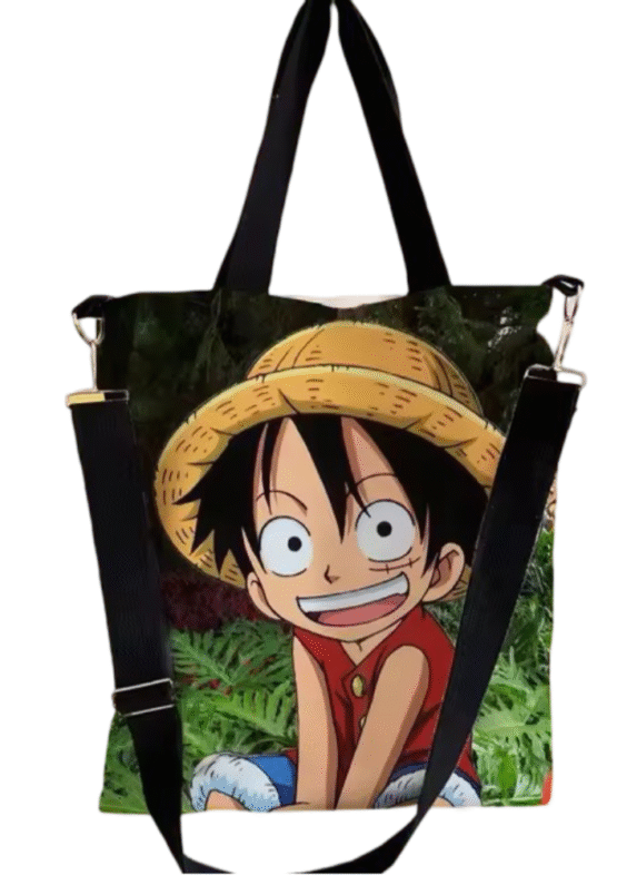 One Piece Monkey D. Luffy Anime Crossbody Bag