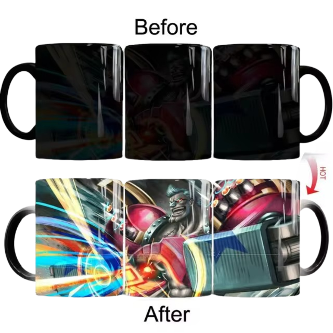 Anime One Piece Franky Magic Mug Anime One Piece Franky Magic Mug