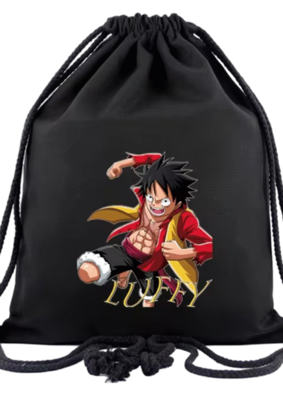 Anime One Piece Monkey D. Luffy Drawstring Bag