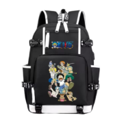 Anime One Piece Canva Student Backpack