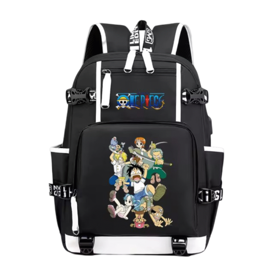 Anime One Piece Canva Student Backpack Anime One Piece Canva Student Backpack