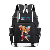 Anime One Piece Monkey D. Luffy And Tonny Tonny Chopper Halloween Insulated Backpack