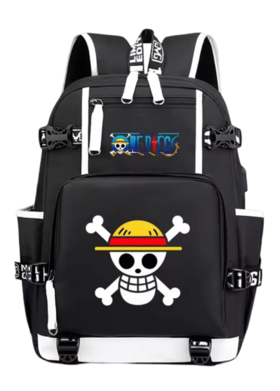 One Piece Anime Straw Hat Pirates Student Backpack