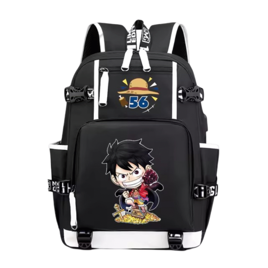 Anime One Piece Monkey D. Luffy School Bag Anime One Piece Monkey D. Luffy School Bag