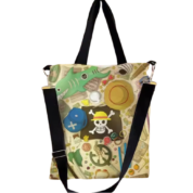 Anime One Piece Straw Hat Pirates Crossbody Bag