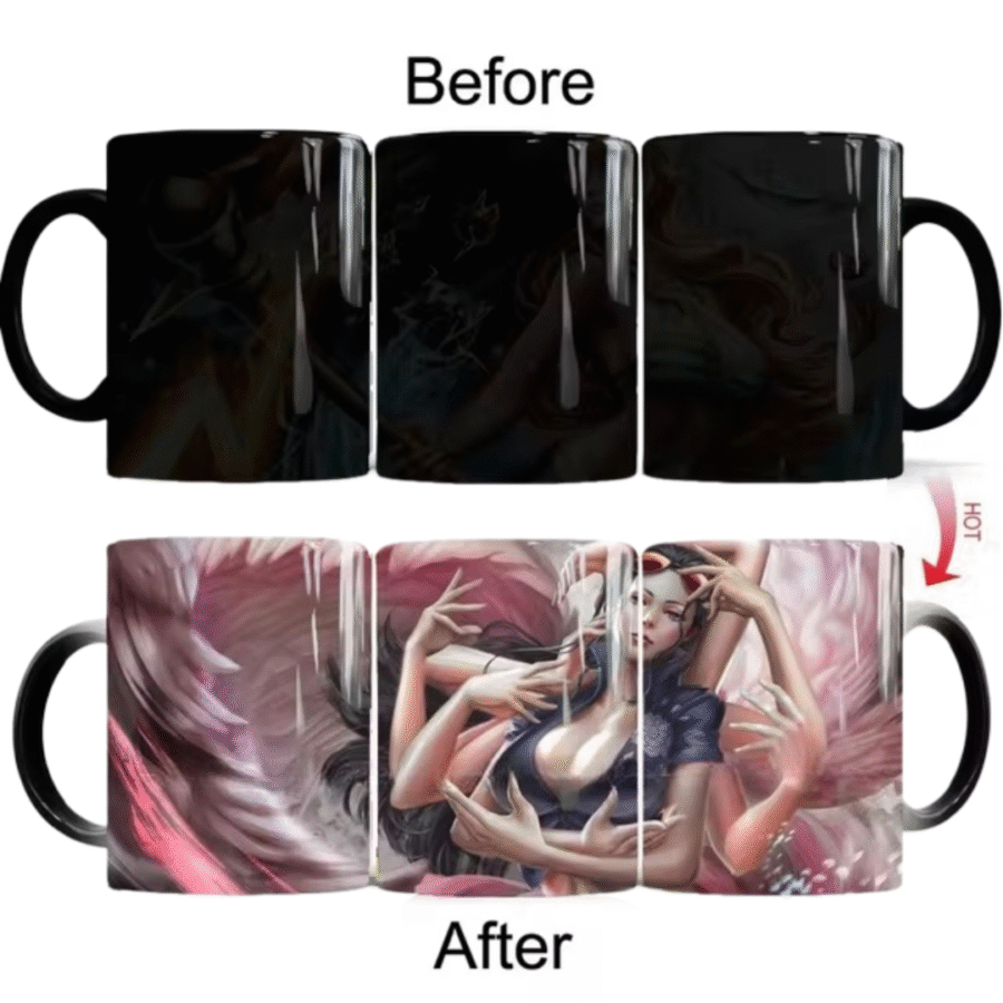 Anime One Piece Nico Robin Magic Mug Anime One Piece Nico Robin Magic Mug
