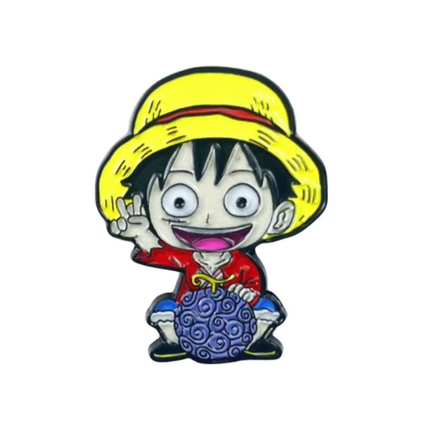 Anime One Piece Monkey D. Luffy Enamel Pin Anime One Piece Monkey D. Luffy Enamel Pin