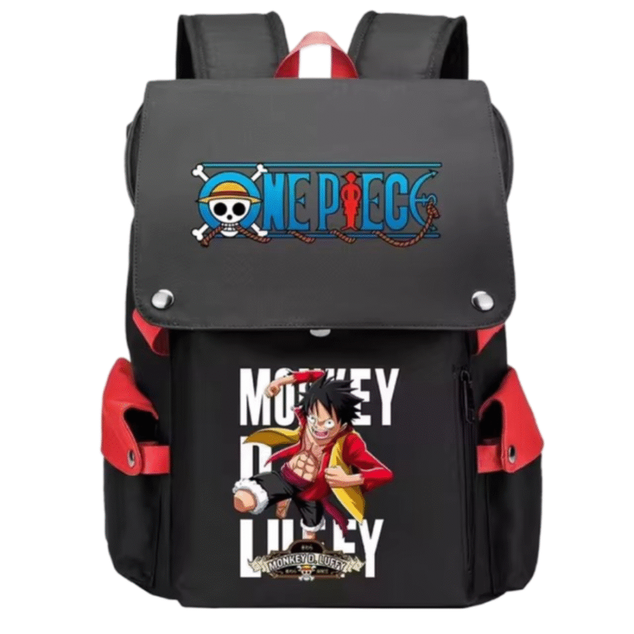 Anime One Piece Monkey D. Luffy Waterproof Backpack Anime One Piece Monkey D. Luffy Waterproof Backpack