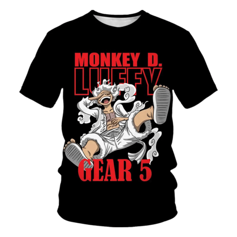 Anime Monkey D Luffy Gear 5 T-Shirt Anime Monkey D Luffy Gear 5 T-Shirt