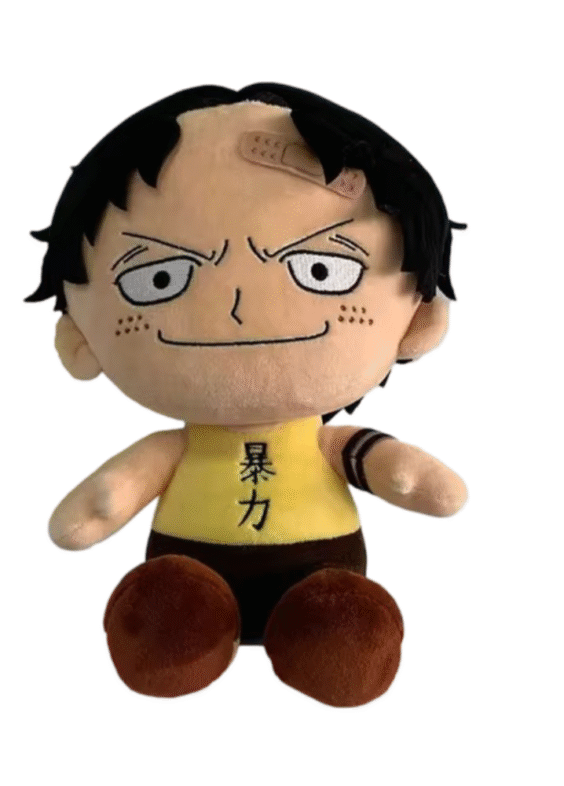 Anime One Piece Portgas D. Ace Plush Toy
