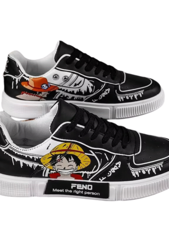 Anime One Piece Monkey D. Luffy Sports Shoes