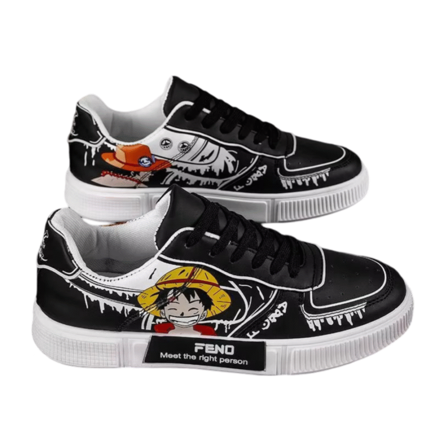 Anime One Piece Monkey D. Luffy Sports Shoes Anime One Piece Monkey D. Luffy Sports Shoes