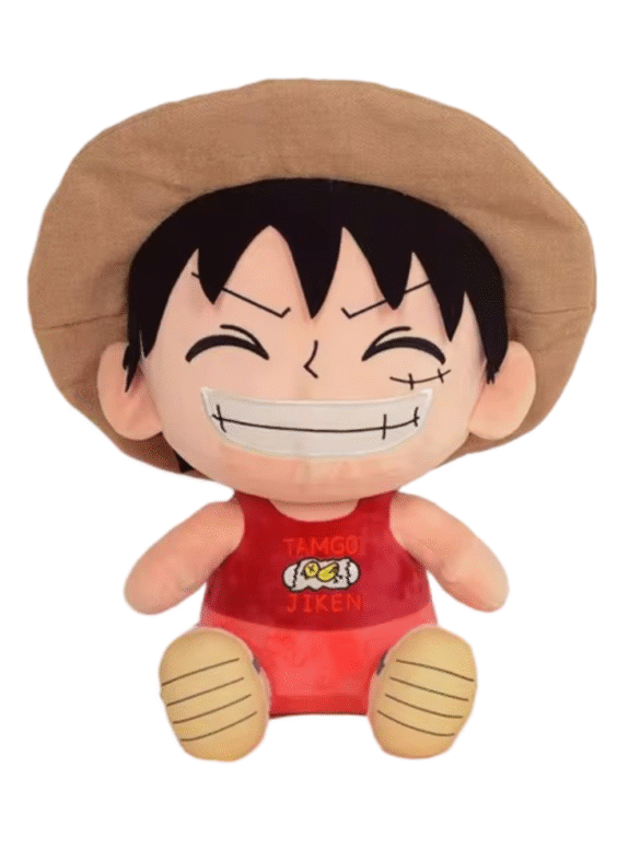 One Piece Anime Monkey D. Luffy Plush Toy