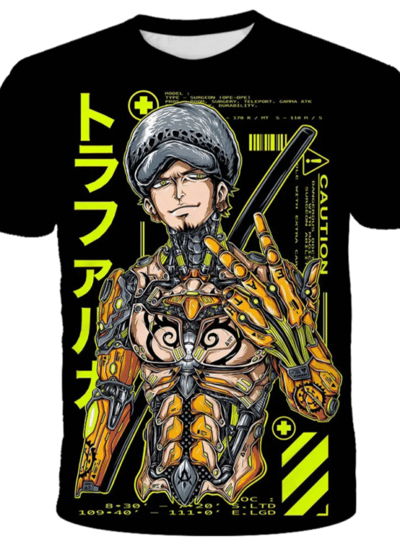 One Piece Trafalgar D. Water Law T-Shirt