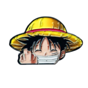 Anime One Piece Luffy Enamel Pin