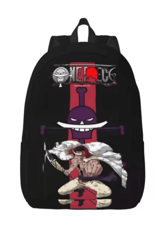 Anime One Piece Edward Newgate Schoolbag