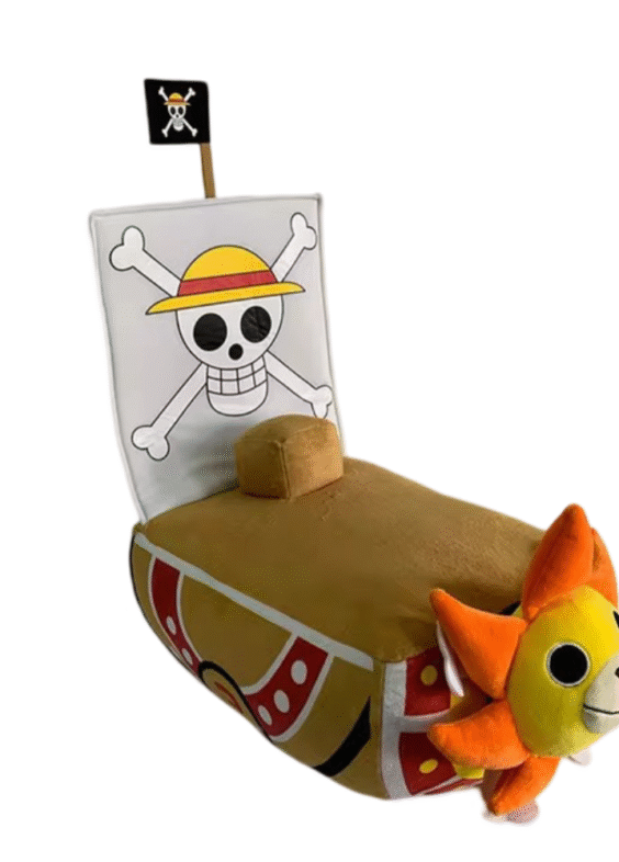 Anime One Piece Thousand Sunny Plush Toy
