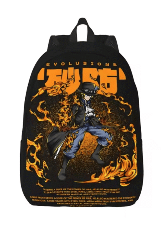 Anime One Piece Sabo Schoolbag