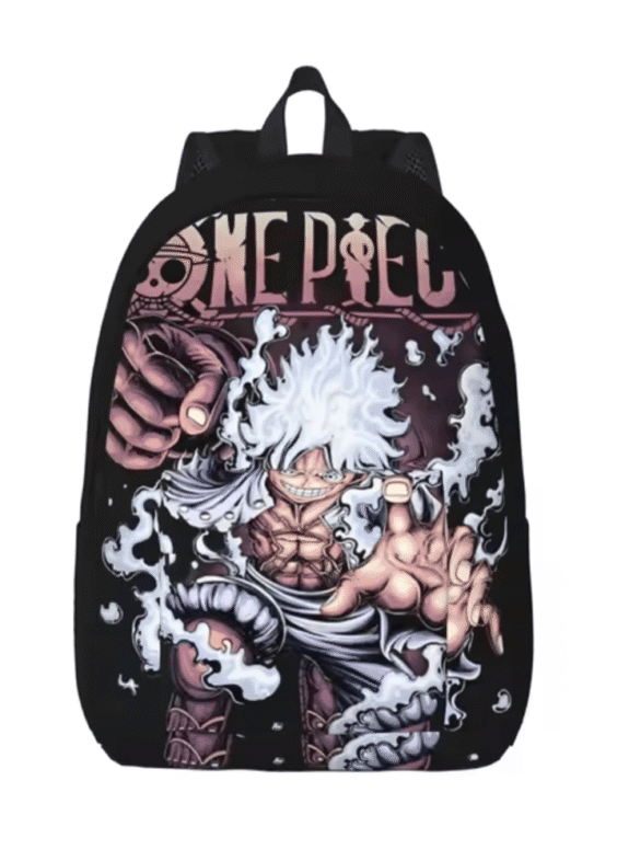 Anime One Piece Gear 5 Monkey D. Luffy Schoolbag